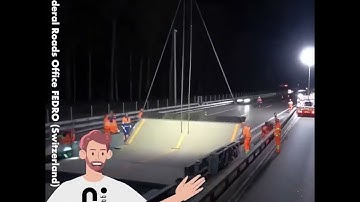 This mobile bridge ensures .#gigadgets #roadconstruction #TrafficFlow #Bridge #MobileBridge