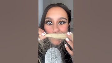 ASMR| Girl who’s obsessed with u plays with ur hair.. #asmrsounds #asmr #asmrtriggers #shorts #viral