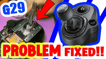 Logitech G29 Shifting Problem - Shifter Fixed And Tested [EASY]