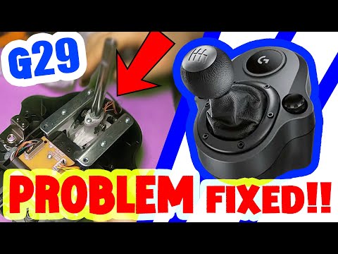 Logitech G29 Shifting Problem - Shifter Fixed And Tested [EASY]