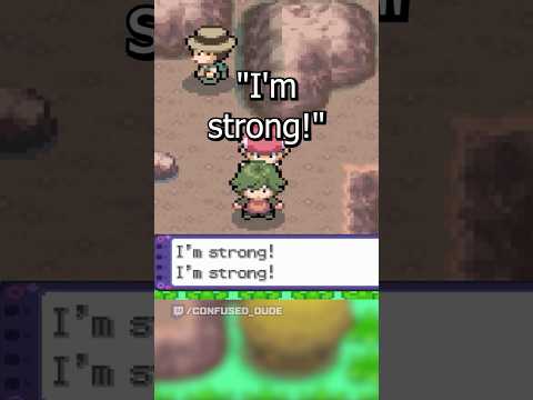 He's strong!