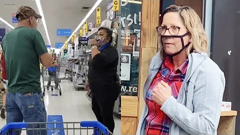 Entitled Karen Has A Temper Tantrum At Walmart