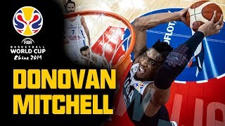 Donovan Mitchell  ALL his BUCKETS & ASSISTS from the FIBA Basketball World Cup 2019