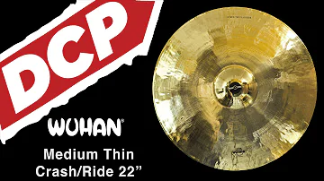 Wuhan Medium Thin Crash/Ride Cymbal 22"