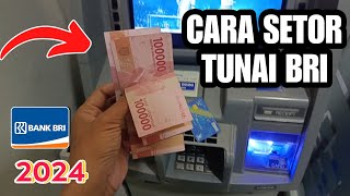 Cara Setor Tunai BRI Terbaru 2024