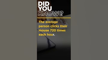 🔥 Computer Facts On Mouse - Do You Know? | #Shorts | Simplilearn