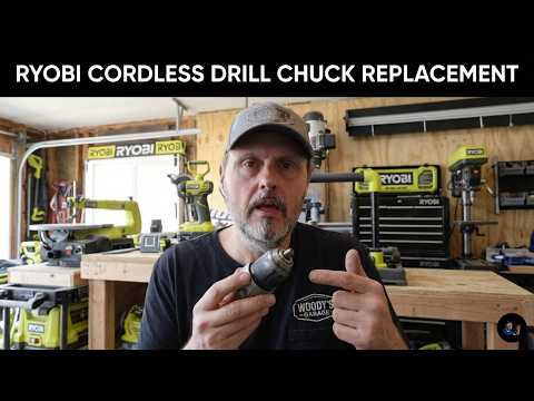 RYOBI CORDLESS DRILL CHUCK REPLACEMENT - YouTube