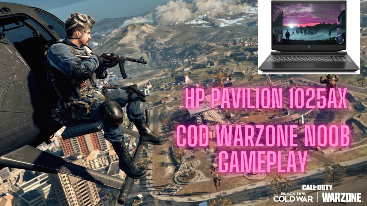 COD Warzone gameplay in HP Pavilion 1025ax Ryzen 5 4600H NVIDIA 1650TI 8GB RAM