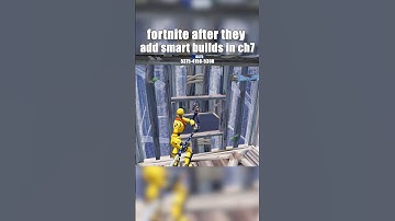 Should they add smart builds to fortnite? #fortnite #gaming #map