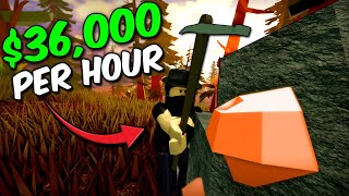 Do This To Get $36,000 Per Hour.. [Easiest Grinding] - Roblox Wild West screenshot 1