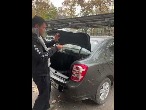 Chevrolet Cobalt обшивка на багажник