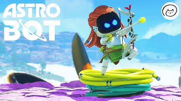Astro Bot: Feather Cluster 100% Walkthrough Gameplay | PS5 Full Gameplay