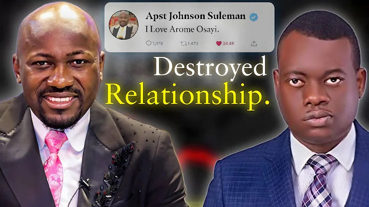 How Apostle Arome Osayi Destroyed His Relationship With Apostle Johnson Suleman/Uebert Angel.