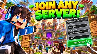 How to Join ANY Server in Minecraft Bedrock / PE! (2026 Easy Method)