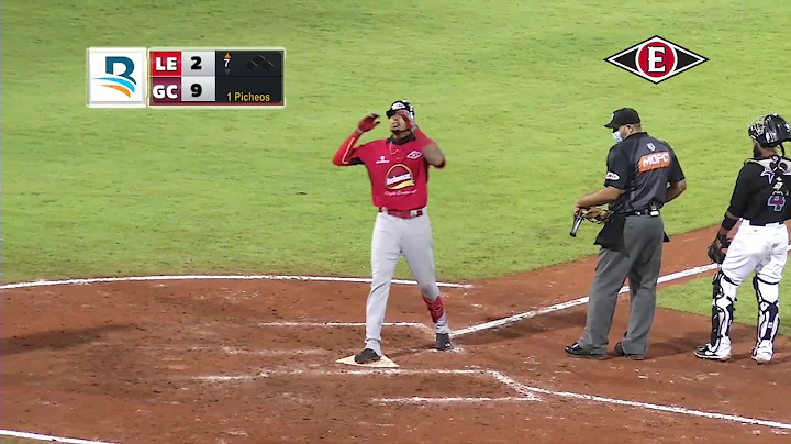 HR | Gilbert Lara vs Gigantes del Cibao | 4 Diciem...