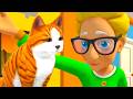 Злой Кот и Бабка #1 Angry Gran VS Naughty Cat Sim с Кидом на пурумчата