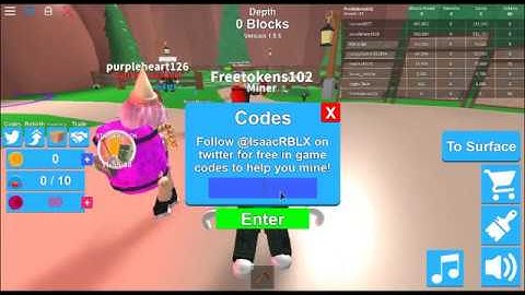 4 ROBLOX MINING SIMULATOR MYTHICAL REBIRTH CODES! *FREE TOKENS!*