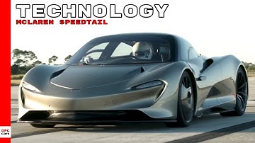 McLaren Reveals Speedtail Engine and Electric Technology