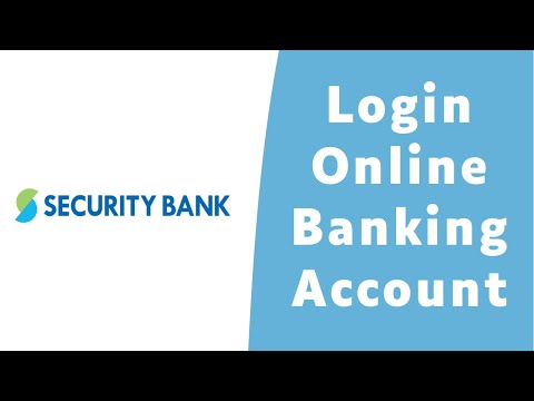 How to Login Security Bank Online Banking | Sign In securitybank.com