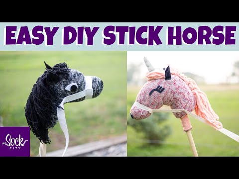 Video: How To Make A Horse Out Of Socks Or Tights With Your Own Hands