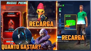QUANTOS DIAMANTES GASTAR PRA PEGAR A CALÇA ANGELICAL, SOMBRA ROXA, EVENTOS DA SEMANA FREE FIRE