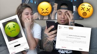 Boyfriend Reads Girlfriends Instagram Dms Insane
