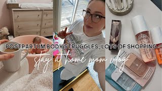 Postpartum Body Struggles, Birthday Haul, Prepping for Arizona | stay at home mom vlog