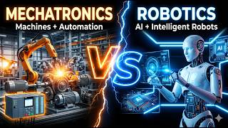 Robotics vs Mechatronics | What’s the Difference? 🤖 | Future Careers Explained