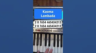 Lambada Kaoma (Piano tutorial) #lambada #kaoma #piano #pianotutorial #shorts #pianolessons