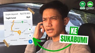 On bid Gocar dapat order ke Sukabumi | Ambil/cancel?? | Argo kakap minggir, argo paus mau lewat