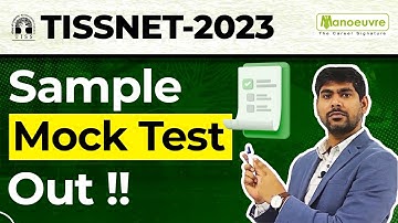 TISSNET 2023 | Sample Mock Test OUT!!! | Must Watch