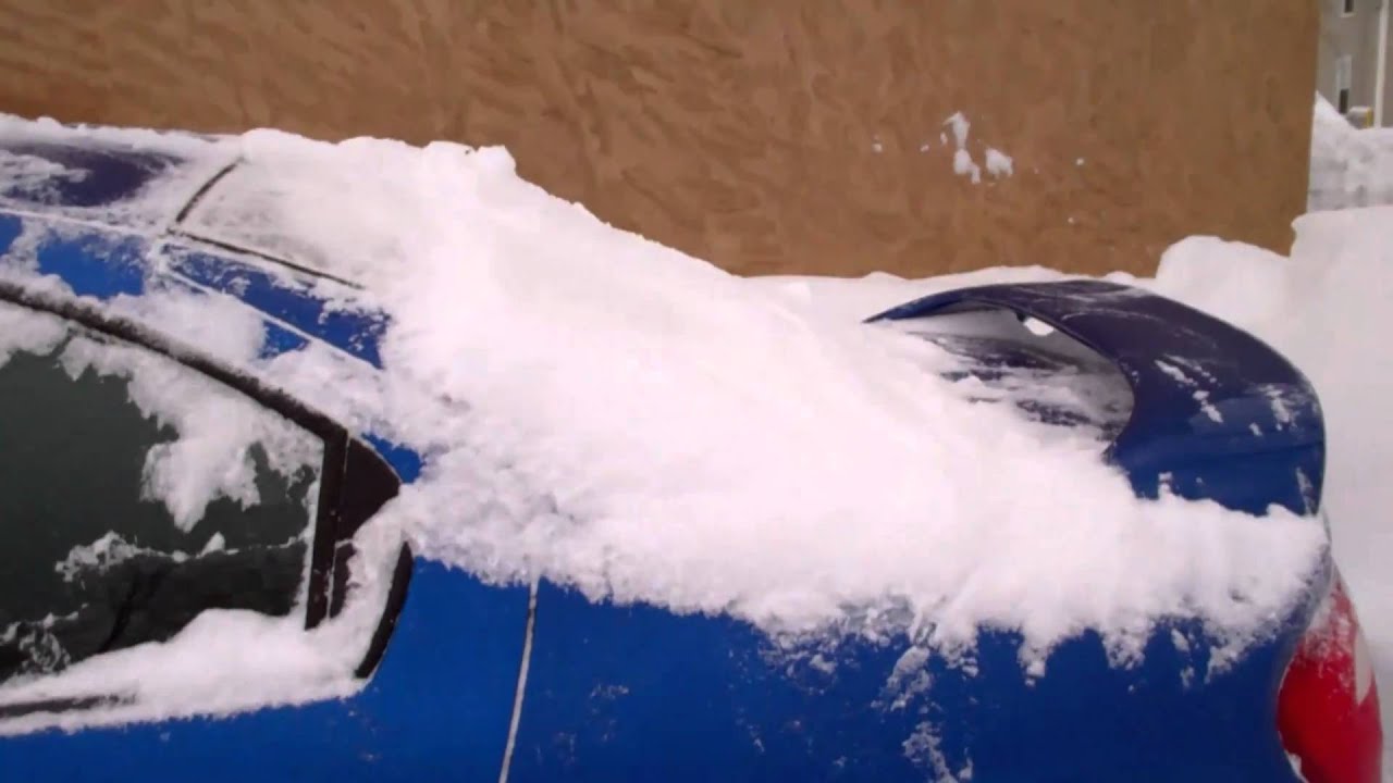 How to Remove Snow And Ice From Vehicle 