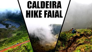 Hking the Azores: PRC4 Faial Caldeira Hike