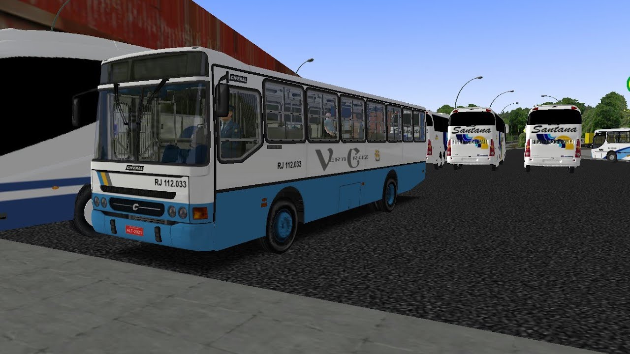 OMSI 2 - Ciferal Padron Cidade I MB OF-1318 Auto Viação Vera Cruz (Mapa: Vilarejo)