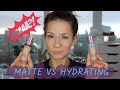 Tarte Shape Tape Foundation Review | Matte VS Hydrating