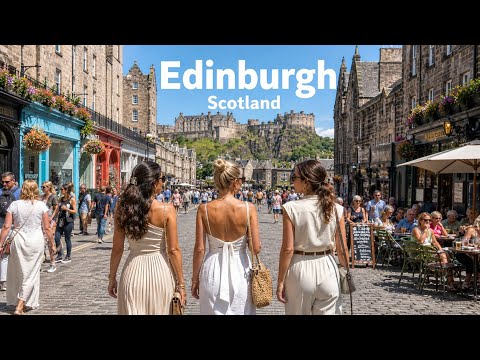 Edinburgh, 영국 | 조용한 도시 산책 4K | 2026년 5월 15일