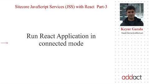 Sitecore JavaScript Services (JSS) with React - Part 3
