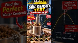 How Dense Can Soil Get | Proctor Test #civilengineering #construction #infratactics #test