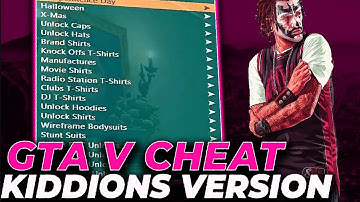 GTA 5 MOD MENU PC | Money Hack & Online Mods, Free Kiddions Cheat | Free Download