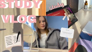 study vlog👩🏽‍💻🤍 подготовка к егэ/ будни одиннадцати классницы