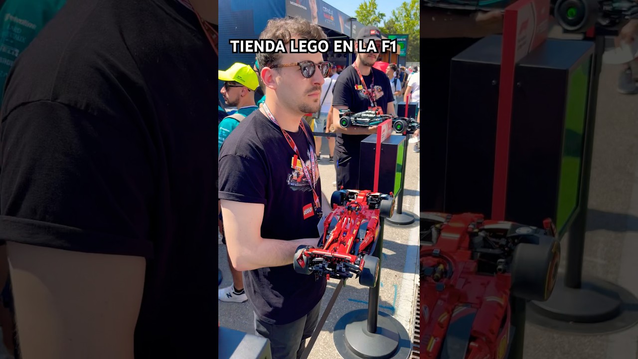 Exhibiendo los legos technics de F1 #lego #legotechnic #ferrari #redbull #mercedes #f1 #formula1