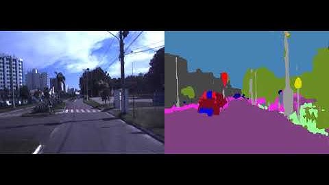 Visual Semantic Segmentation of UFES