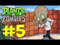 Прохождение Plants vs Zombies на Xbox One X - Часть 5. Крыша (Roof) + Зомбосс (Zomboss)