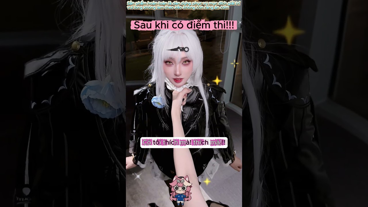 Trước và sau khi có điểm thi...trong mơ #cosplay #shorts #cosplaysusi