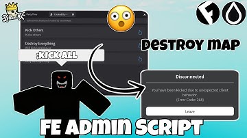 *FE* Admin/Kick All Script | Hydrogen and Fluxus