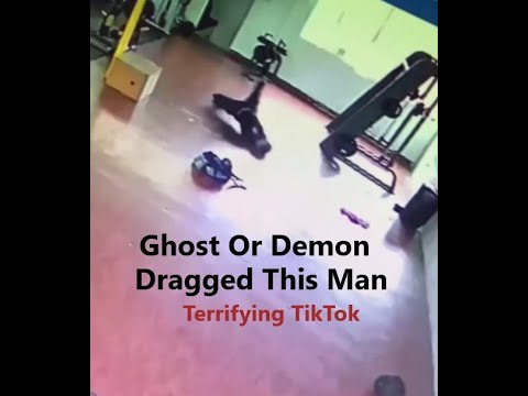 Man Dragged By Demon At The Gym ( Scary TikTok)