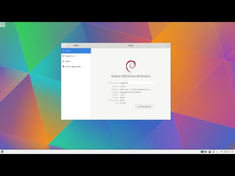 Debian 10(Buster) - KDE Desktop