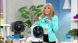 LivePure Orbital Dual Oscillating Fan with Remote