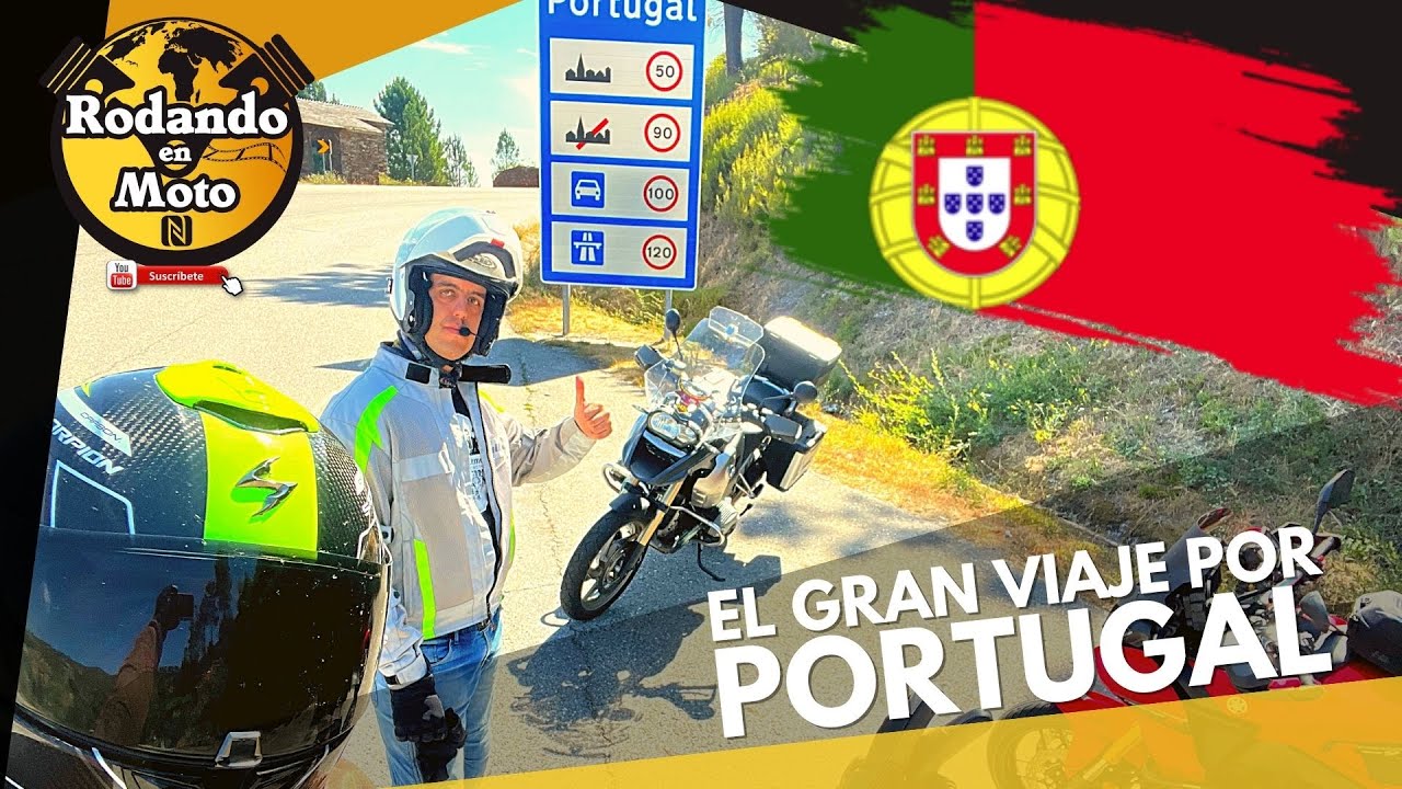 🏍️#1 El Gran Viaje por PORTUGAL | Mogadouro - Oleiros | 🚩Rumbo a NAZARÉ