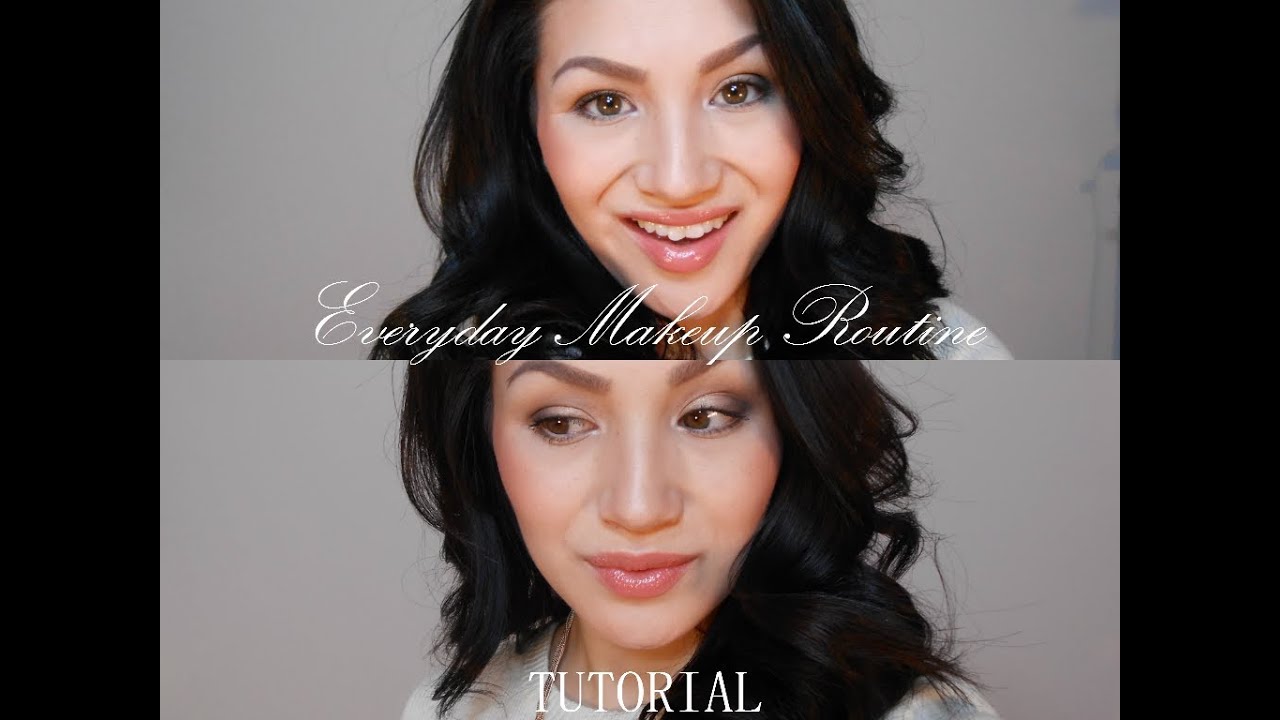 Everyday Makeup Routine | Tutorial - YouTube